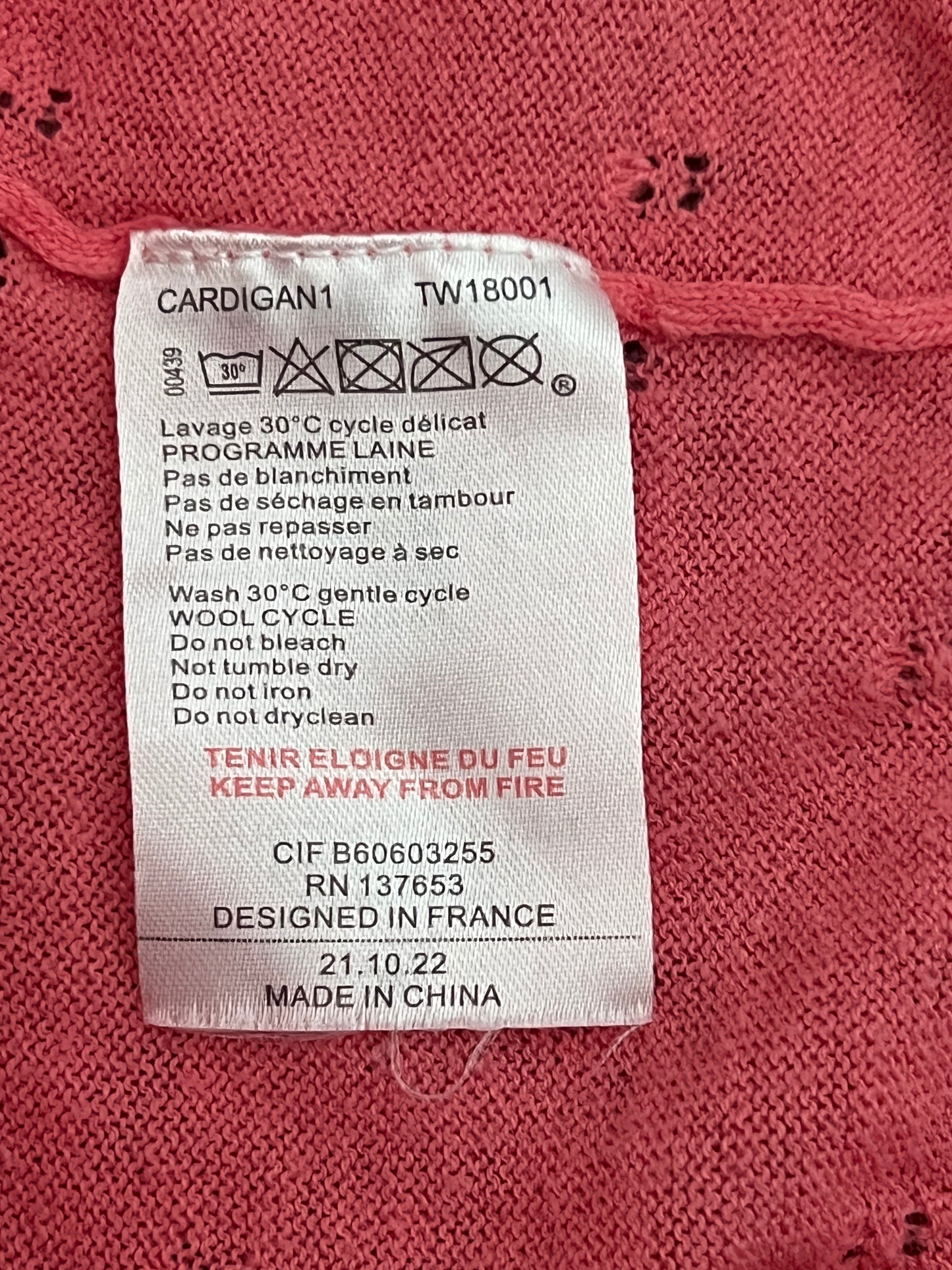 Cardigan - Size 1