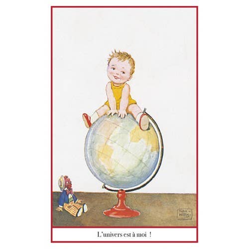 French Postcard - Globe Trotter